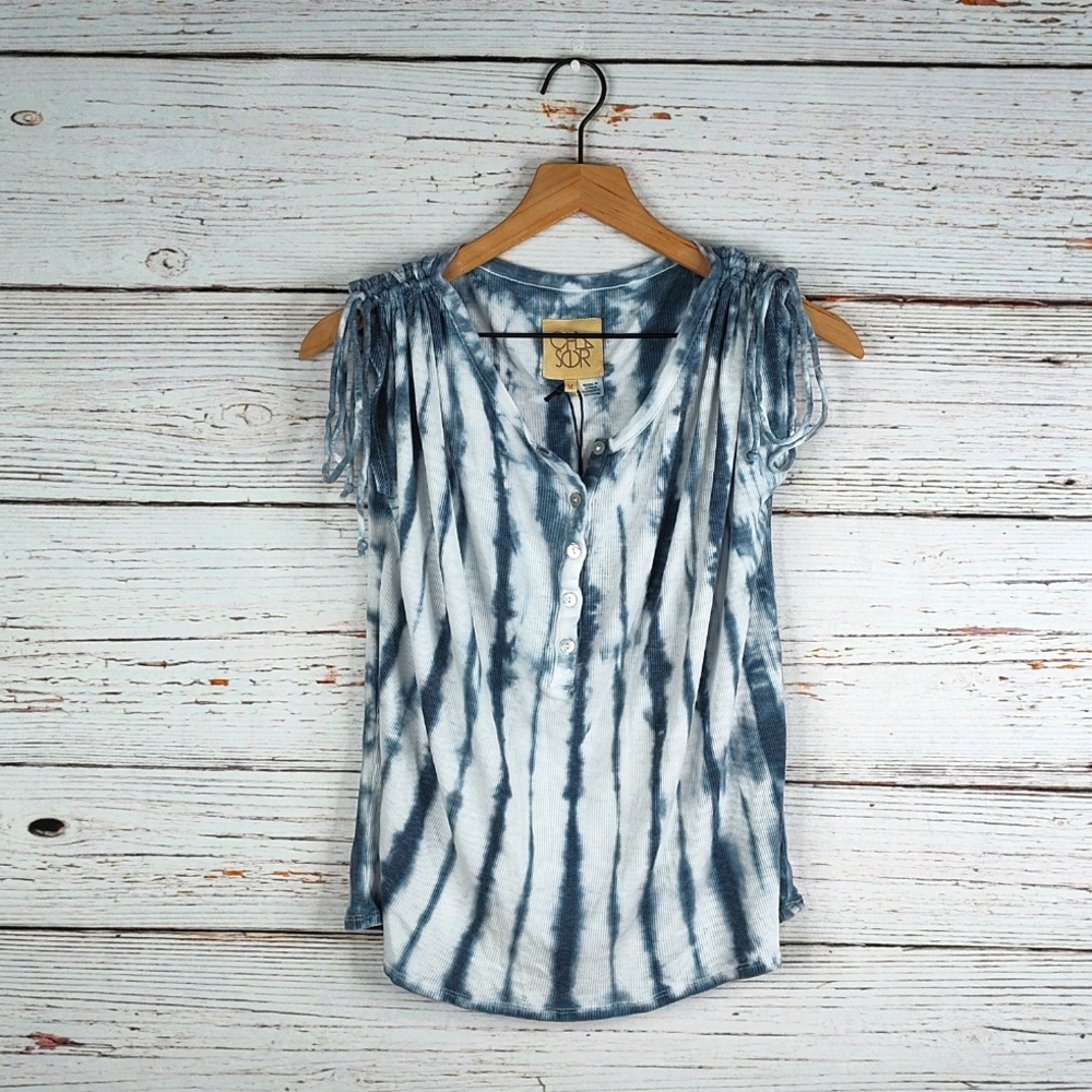 Chaser Ribbed Tie Dye Shirt